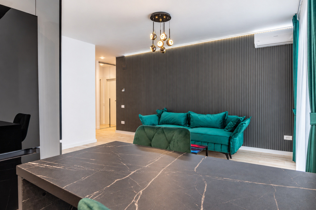 0% | Apartament 2 camere NOU, semidecomandat, 58 mp, 2 bai  | Atrium - Sișești