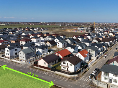 Teren intravilan 13124 mp cu front 44.5 m | Buftea - Cartierul Tineretului