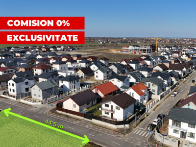 Teren intravilan 13124 mp cu front 44.5 m | Buftea - Cartierul Tineretului