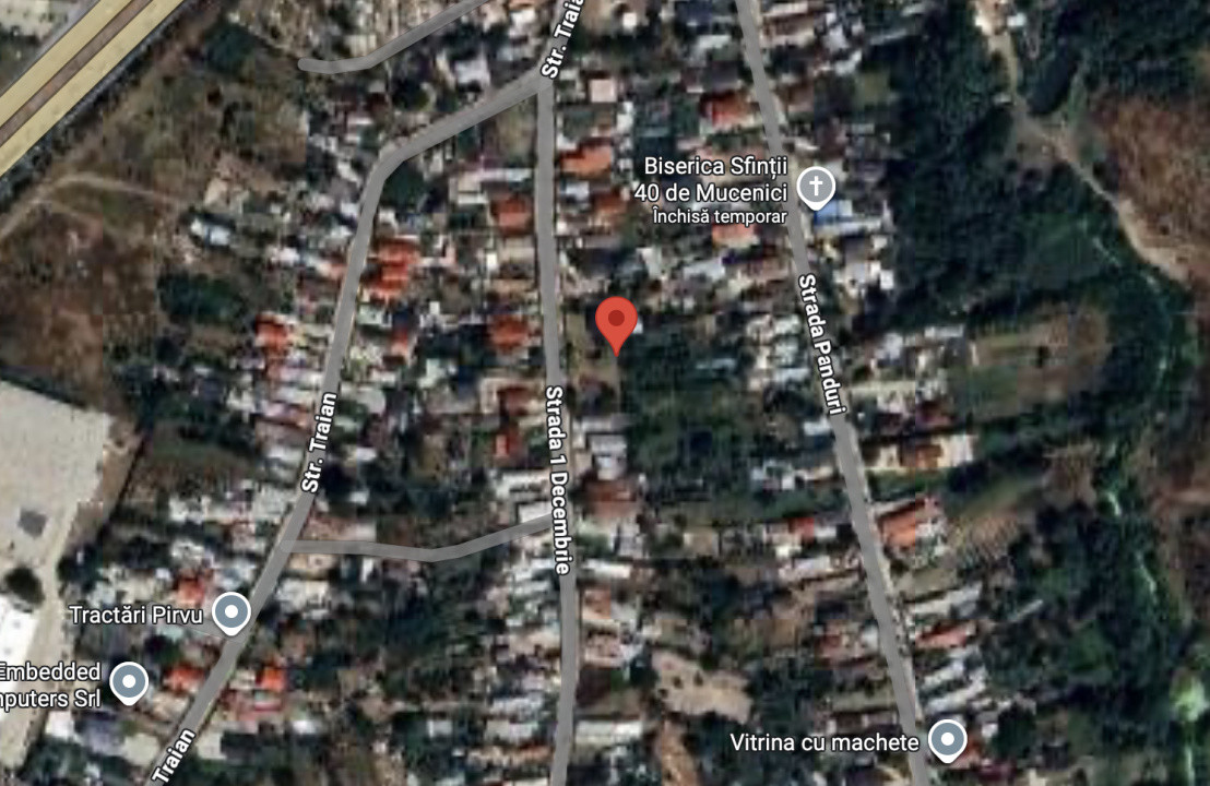 Teren de închiriat in Rudeni, pentru sere, parc auto, apicultura, etc.