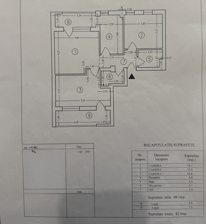 0% | Apartament 3 camere, 83 mp, două balcoane & două băi | zona Ferdinand