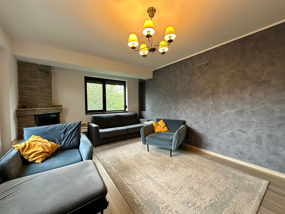 3 camere la cheie | 92 mp | Șemineu | Curte – Zona Fundeni - Dobroesti