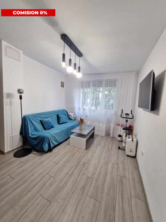 Studio dublu renovat, 29 mp, bloc reabilitat | Gară - Școală 7