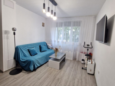 Studio dublu renovat, 29 mp, bloc reabilitat | Gară - Școală 7