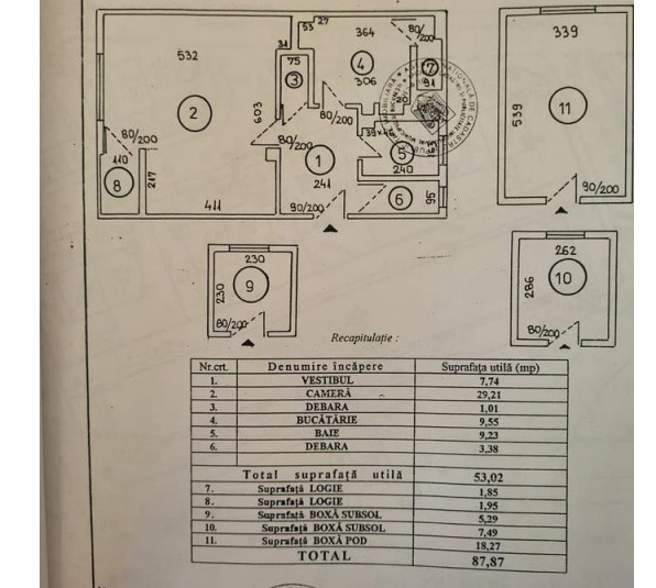 Garsoniera decomandata 57 mp+boxa, PET FRIENDLY & centrala proprie!