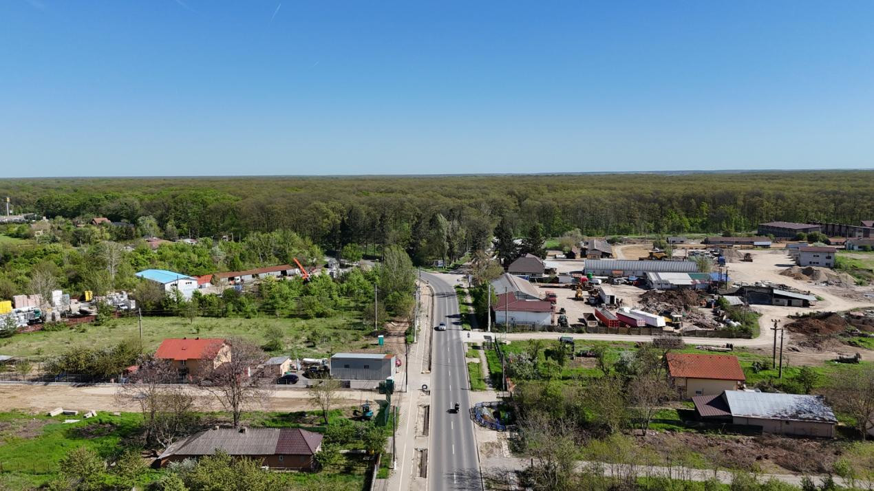 0% | Teren intravilan, 3300 mp, front 15 m | Snagov -Ghermanesti