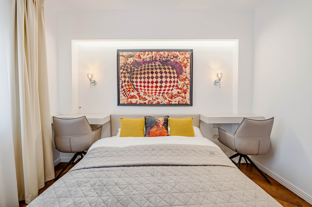 Unicat în Blocul Florentin: 3 camere, 2 băi, renovat integral cu designer