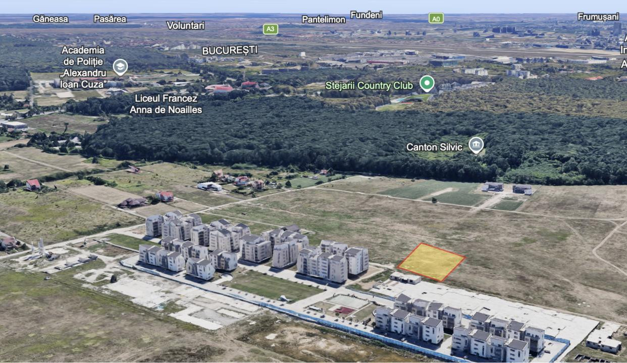 Teren intravilan cu drum de acces și utilități în apropiere | Băneasa