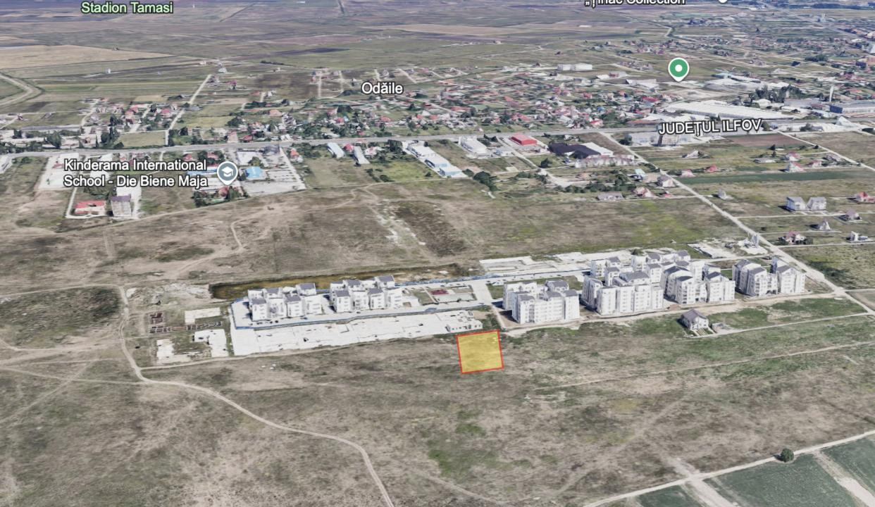 Teren intravilan cu drum de acces și utilități în apropiere | Băneasa