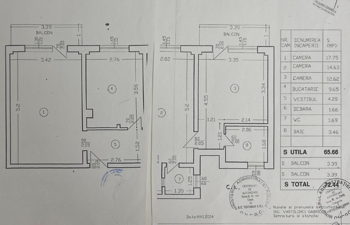 Apartament 3 camere decomandat, 72 mp, PARCARE, la intrarea in parc Tineretului!