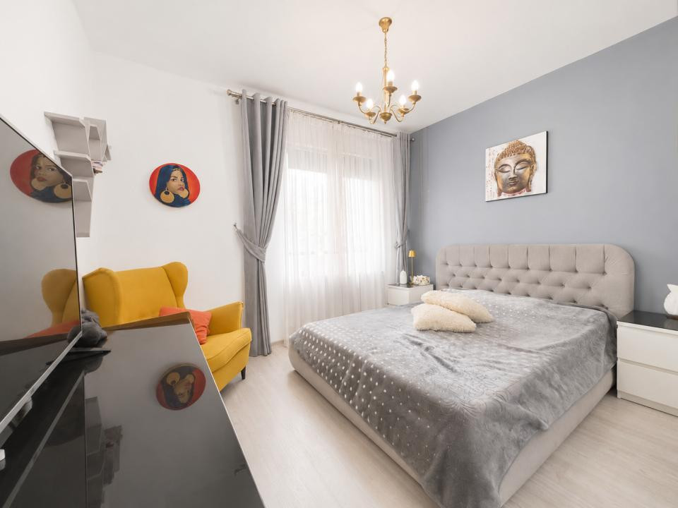 TUR VIRTUAL! 3 camere | CURTE 54mp | 2 LOCURI DE PARCARE | Mobilat & Utilat