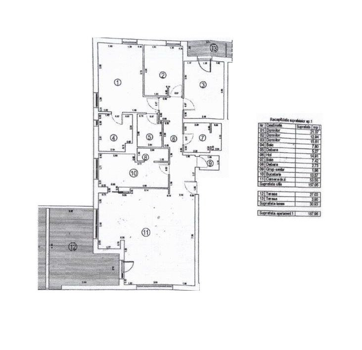 Apartament 4 camere cu gradina proprie - Loc de parcare inclus 