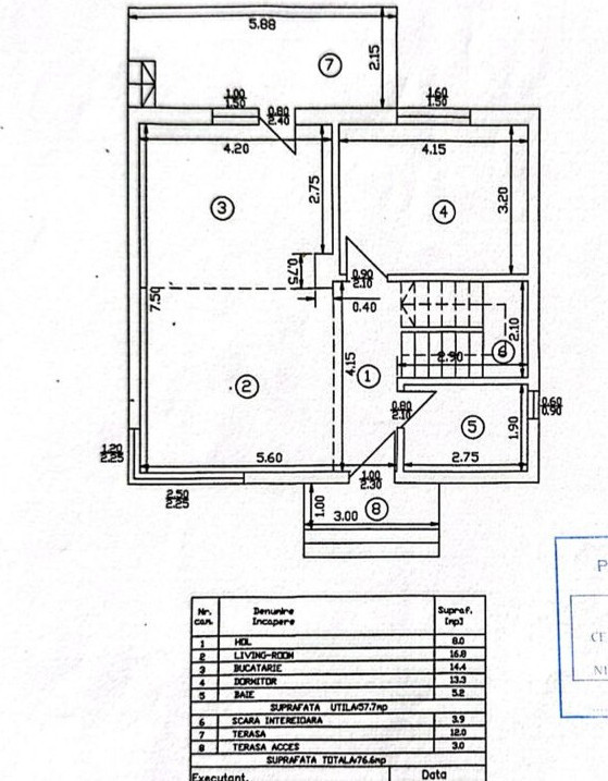 Casa P+1 | 5 camere | 3 băi | Incalzire in Pardoseala  | Mobilata | Dobroești