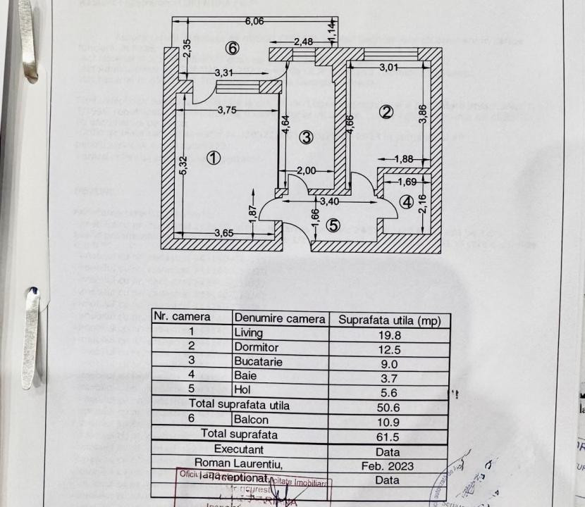 Apartament GOL in Nusco City, decomandat, 50 mp utili + terasa!