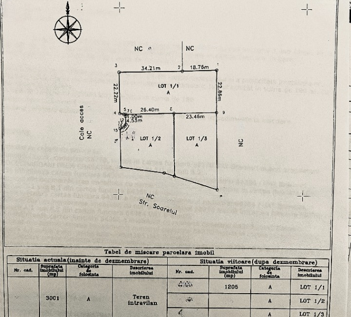 0%| Teren intravilan, 1205 mp | S+P+2 | POT 35% | CUT 1,05% | BRANESTI