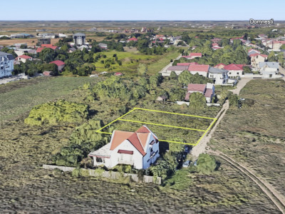 Teren intravilan, 1200 mp, front 43 m, utilitati | Str. Teius - Rahova