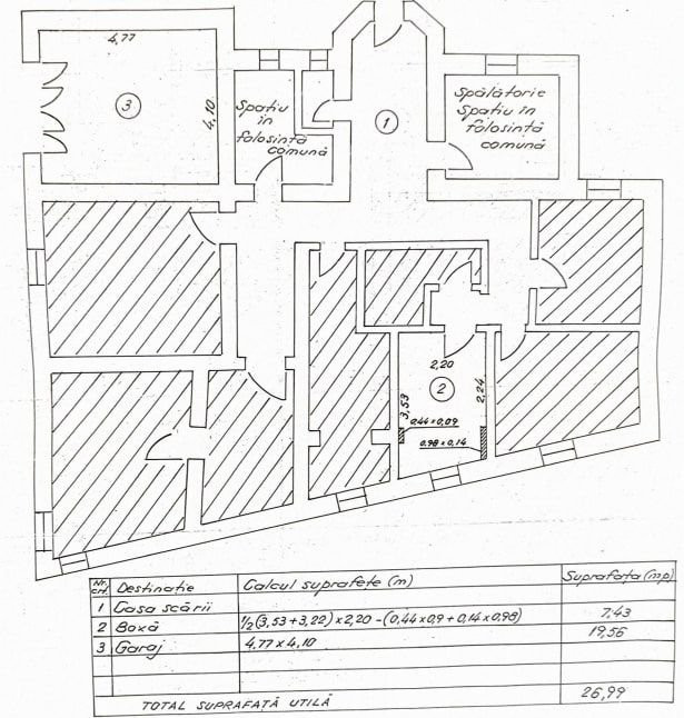 0%| Apartament 2 camere in vila, 62 mp plus garaj & 2 boxe | Cotroceni