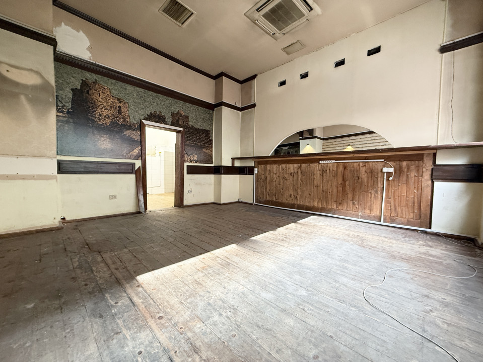 Spatiu comercial 126 mpu + 74 mp subsol | Centrul Vechi - Str. Franceza