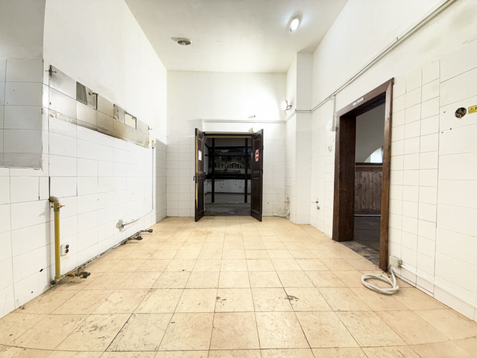 Spatiu comercial 126 mpu + 74 mp subsol | Centrul Vechi - Str. Franceza