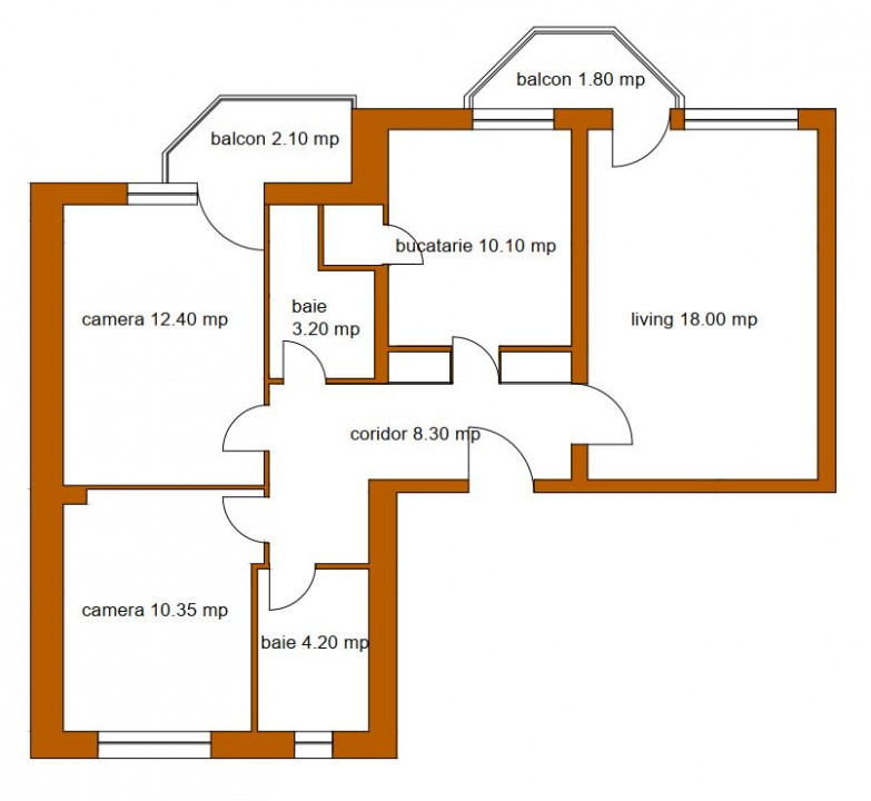 0% Apartament 3 camere decomandat, 75 mp, Pet Friendly | Piata Dorobanti